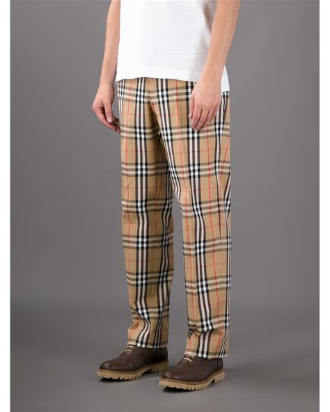 burberry slacks for men